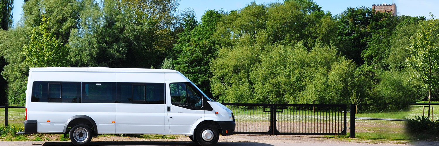 Hire 17 seater mini-bus Ford Transit