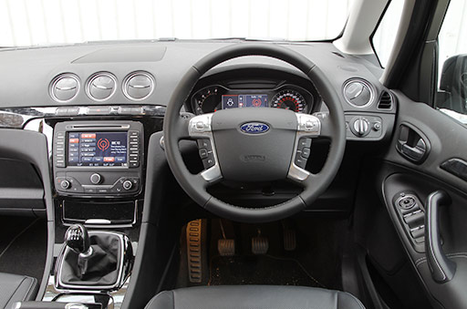 ford galaxy driver's seat